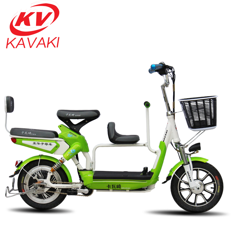 KAVAKI 48V 14英寸电动自行车 亲子出行的智能新选择